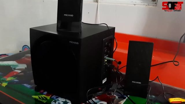 Loa Vi Tính Microlab M-300 2.1 (38W) - Hàng Chính Hãng смотреть онлайн