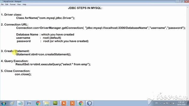 JDBC Java DataBase Connectivity by Neha Saini using Netbeans смотреть онлайн