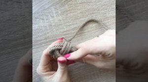 Шар из верёвки