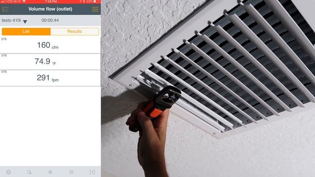 Measuring Air Velocity using Testo 410i смотреть онлайн