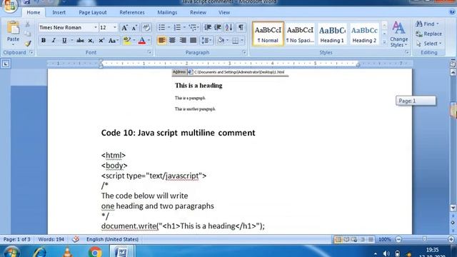 Lesson 5 | javascript in hindi | comments in javascript | javascript tutorials in hindi смотреть онлайн