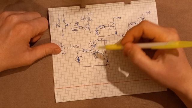 Насыщенный транзисторный ключ на биполярном транзисторе. Часть1. смотреть онлайн