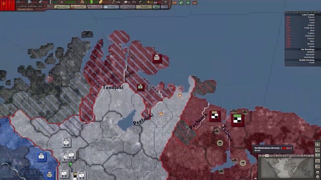 Hearts of Iron 3 - Black ICE 11.3.2 - Soviet Campaign 16 - Attrition nightmare! смотреть онлайн