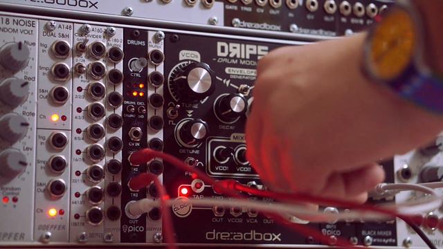 Erica Synths Pico Drums - added to the Dreadbox Drips (Riamiwo StudioVlog 79) смотреть онлайн