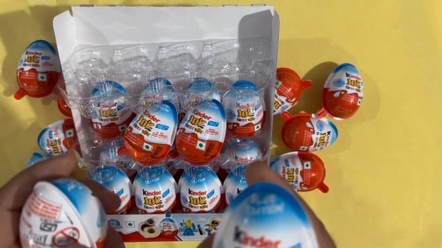 24 Chocolate Kinder Joy Discover The Toys Of World Pack Series Collection Unboxing ||JK Pong Candy смотреть онлайн