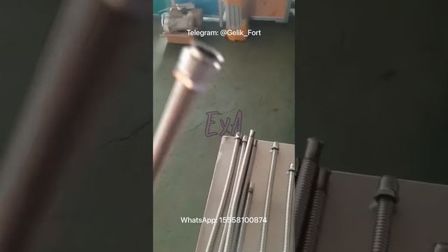 Линия Производства нержавеющей гофрированной трубы #гофрированнойтрубы смотреть онлайн