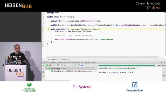 Iván López — Test your Java applications with Spock смотреть онлайн