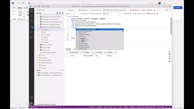 SQL Multiple Joins смотреть онлайн