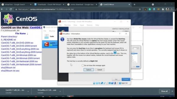 Virtual Box + CentOS Installation on window 10 | Download CentOS | Install Linux