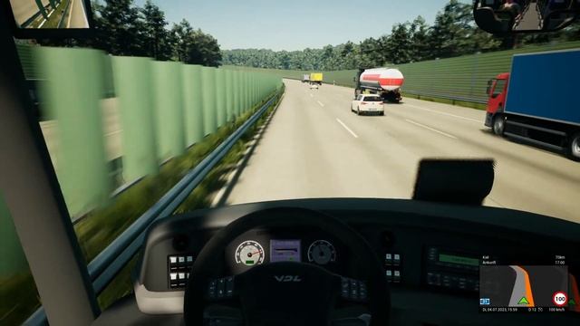 Fernbus Simulator | Hamburg nach Kiel | Gameplay смотреть онлайн