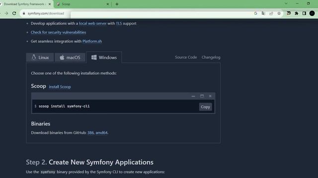 Installer Symfony-cli avec scoop смотреть онлайн