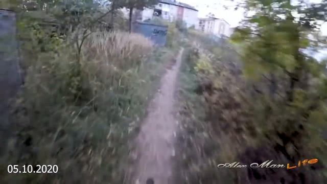 Путешествие по Волжскому Рейду. МКР Правдинск города Балахна Нижегородской области. 05.10.2020. смотреть онлайн