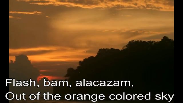Orange Colored Sky Natalie Cole смотреть онлайн