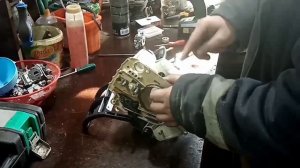 STIHL MS 180 ремонт бензопилы.