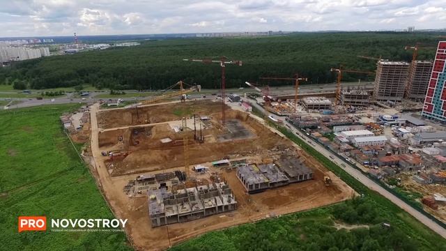 ЖК "Столичные поляны " [Ход строительства от 25.06.2017] смотреть онлайн