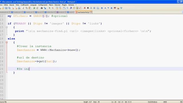 Tutorial de Perl parte 29 - Mechanize: Obtener links e imágenes de la web смотреть онлайн