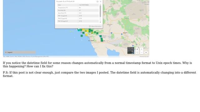 GIS: Why is the CSV Layer converting a Date-Time field to Unix Timestamps? смотреть онлайн
