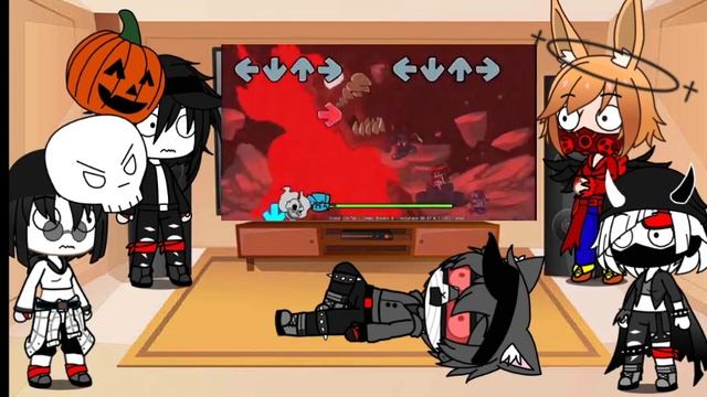 Characters react to FNF Trcky MOD + Violence song смотреть онлайн