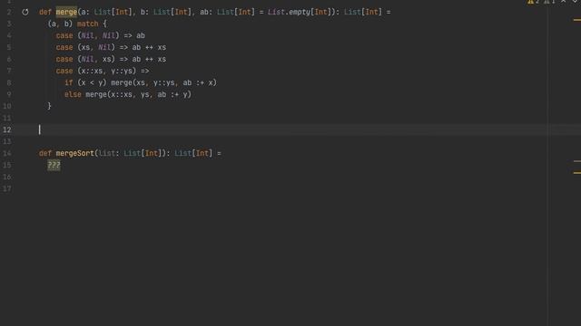 Сортировка слиянием (merge sort) - понятное объяснение и очень простая реализация смотреть онлайн