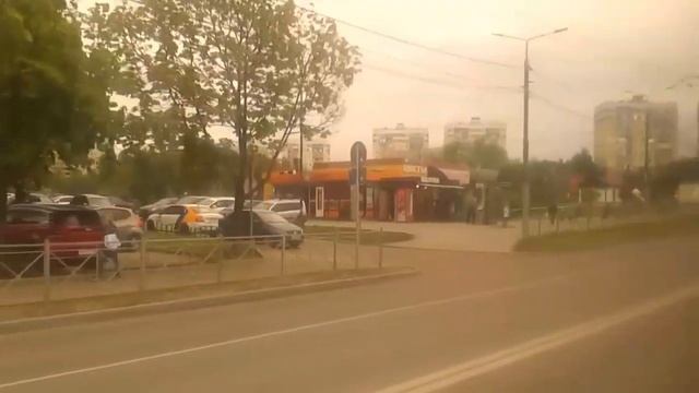 г. Видное Поездка на троллейбусе ЗиУ 682Г-017 [Г0Н] Маршрут 3 (Кольцевой) Поликлиника - Поликлиника смотреть онлайн