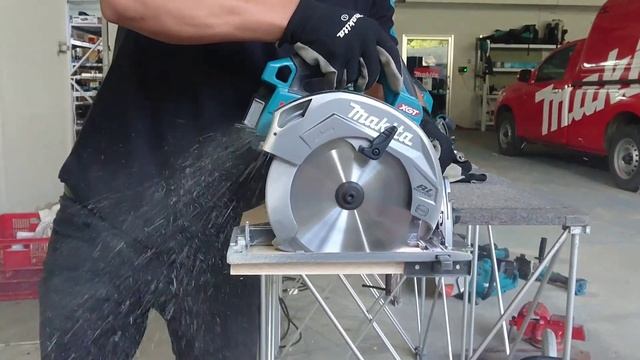 HS003G Makita XGT 40V Max Circular Saw 185mm-190mm смотреть онлайн