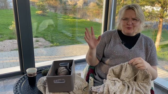 Вязальные разговоры, новые проекты. Вязание на лето. Какими спицами я вяжу. смотреть онлайн