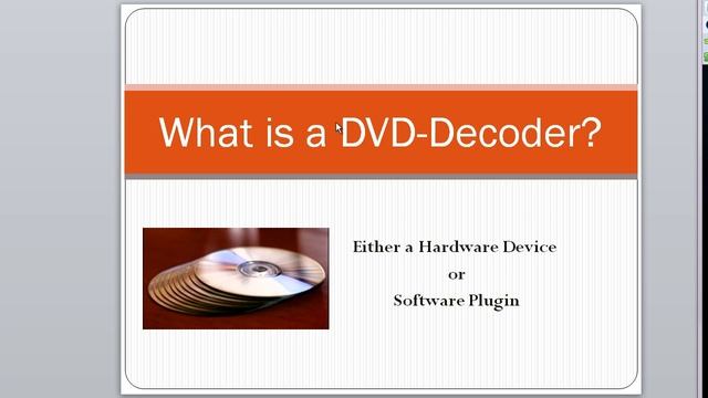 What is a DVD Decoder? Windows Users смотреть онлайн