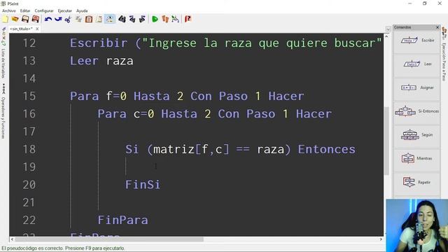 ?EJERCICIO PSEINT: BUSCAR VALORES en una MATRIZ | ESTRUCTURA PARA 2021 ?| ✅ PASO A PASO #10 смотреть онлайн