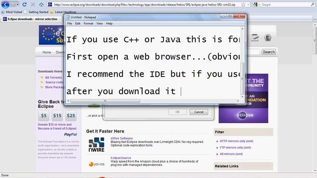 How to Download Eclipse Programming Software смотреть онлайн
