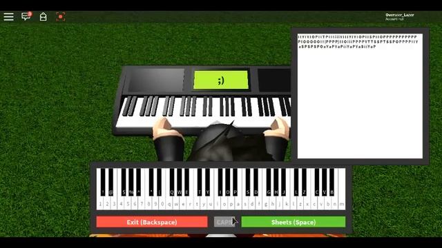 Faded - Alan Walker | ROBLOX Piano Keyboard v1.1 смотреть онлайн