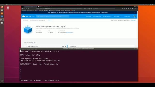 How to Create a Docker Image for a Java application смотреть онлайн