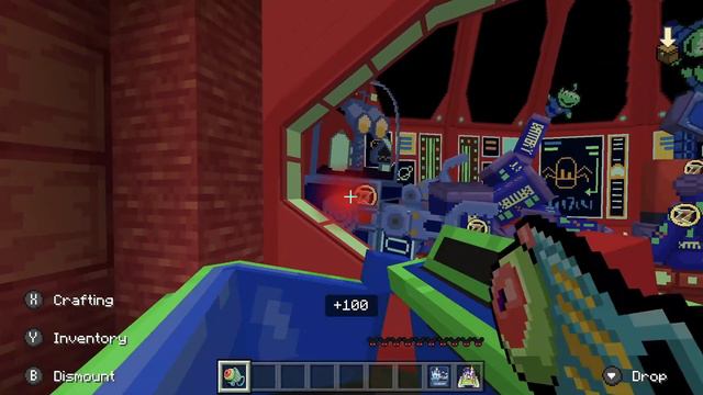 Buzz Lightyear Space Ranger Spin in Minecraft - Walt Disney World Magic Kingdom Adventure Pack DLC смотреть онлайн