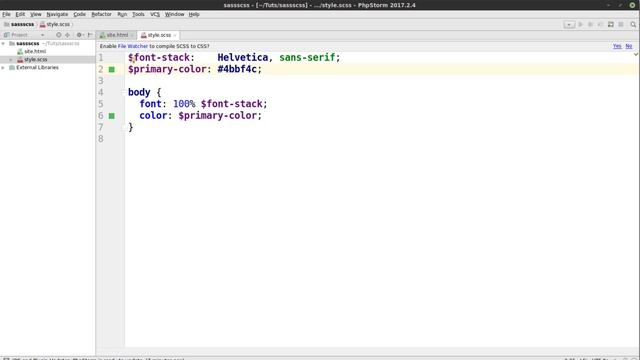 SCSS und SASS Tutorial #3 - Die Entwicklungsumgebung смотреть онлайн