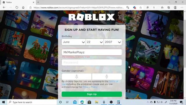 Creating a new Roblox Account! смотреть онлайн