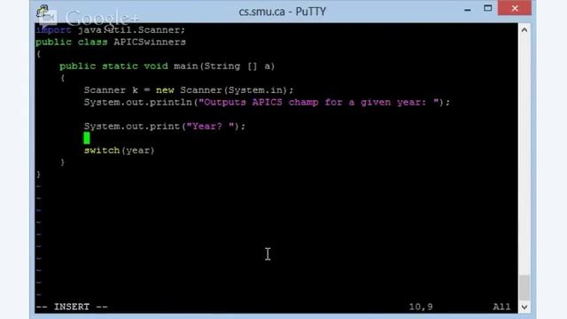CSCI1226-W06-E02(switch/fall through) смотреть онлайн