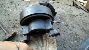 МАЗ ремонтируем сцепление.