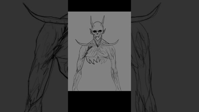 Digital Drawing Timelapse 32 | Demon Character [Photoshop]