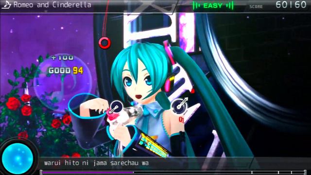 Hatsune Miku: Project DIVA F 2nd - Romeo and Cinderella (Easy) смотреть онлайн