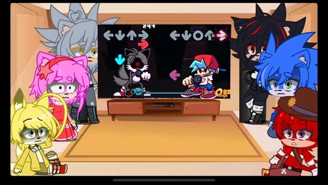 (read desc) Sonic characters react to the FNF Sonic.EXE Mod || 1/? смотреть онлайн