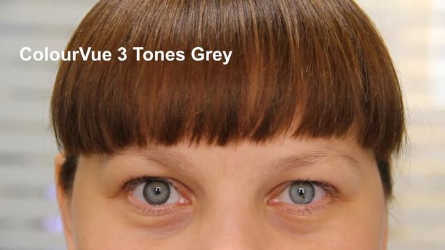 Как выглядят цветные линзы ColourVue 3 Tones на голубых глазах смотреть онлайн