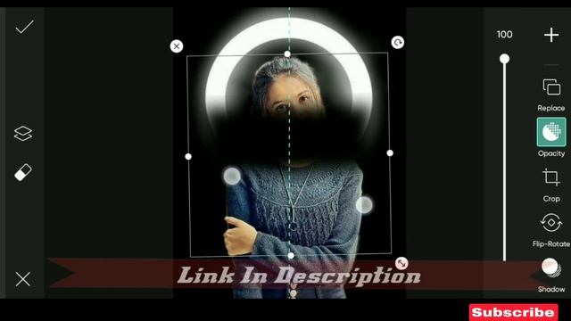 Instagram dual tone Ring light photo editing in PicsArt | Ring light photo editing tutorial смотреть онлайн