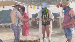 Бернинг Мен 2023 (Burning Man). Лучший Фестиваль в Мире! Буря в Пустыне и Ливни.