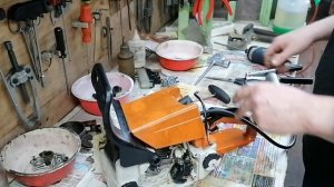 штиль 250 ремонт часть 2