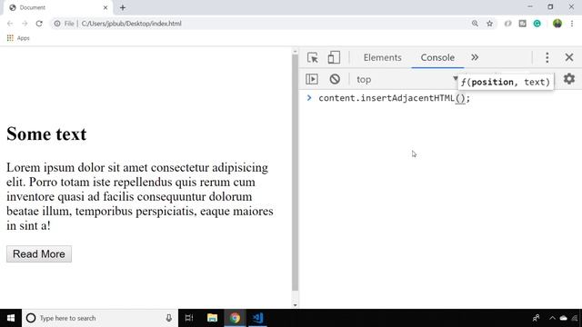 How To Append HTML With JavaScript смотреть онлайн