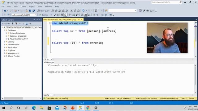 Intro to the FROM clause in SQL смотреть онлайн