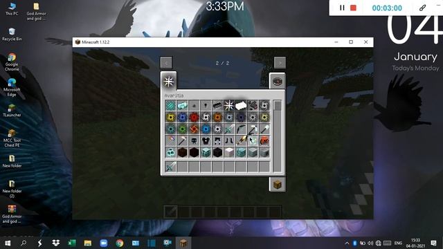 How to Download God Armor and God Weapon Mod for Minecraft Java Edition | God Mod for Java Edition смотреть онлайн