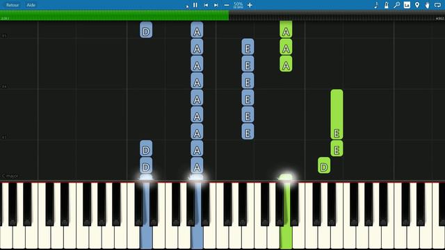 SLOW EASY piano tutorial "TOUCH THE SKY" Brave, Disney, Pixar, with free sheet music смотреть онлайн
