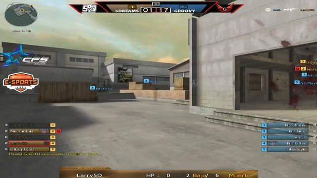 [CFS 2016 ES NF] 3rd Place Match - 5DREAMS vs Groovy Gaming смотреть онлайн