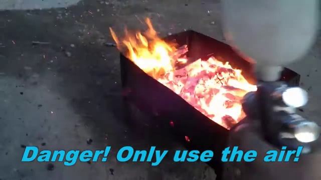 Life Hack: how make bbq charcoal /Лайфхак: как быстро сделать угли для мангала смотреть онлайн