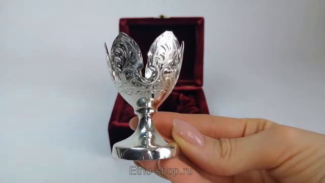 Серебряная подставка для яйца 86-03 смотреть онлайн